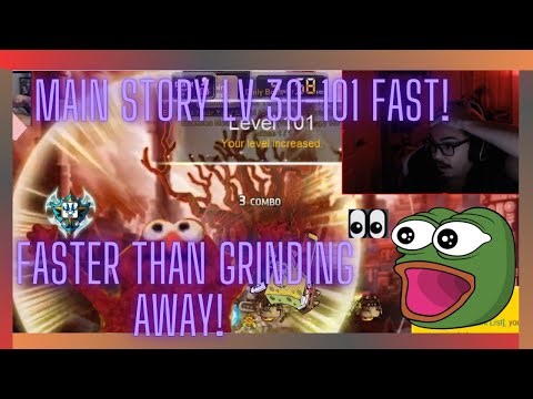 How To Hit Level 101! THE FASTEST MOST EFFICIENT METHOD! MAPLESTORY GUIDE TO MAIN STORY