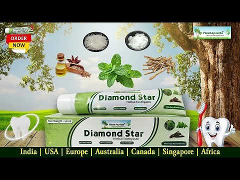 1 Herbal Toothpaste for All Oral Problems- 100% Natural Ayurvedic Oral Care for Strong Healthy Teeth