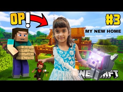 🏡 I Built My First House in Minecraft! 💖✨How does it look? Rate it out of 10! 😍 #KashviCraft