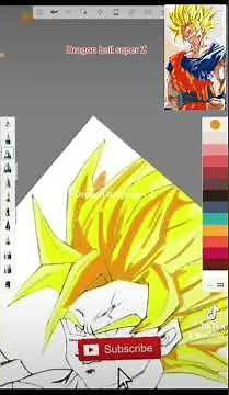 Dragon ball super Z Drawings