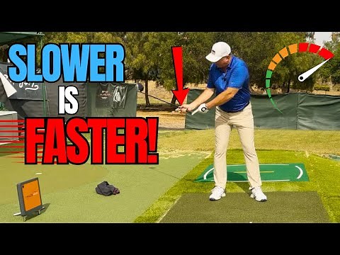 SLOWER is FASTER! Incredible Discovery Leads to Crazy Clubhead Speeds!