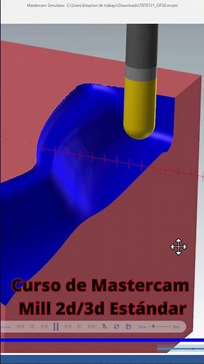 Curso de programación CNC con Mastercam en Monterrey #mastercam #hypermill #solidcam #worknc #zw3d