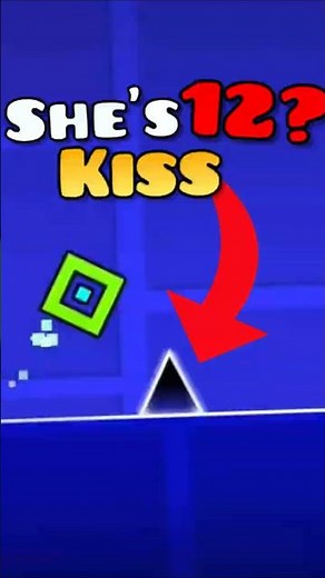 The Most Kissable Spike In Geometry Dash #geometrydash #gd #shorts #gaming