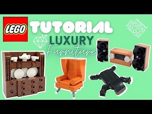 LEGO Furniture You May Not Think to Build