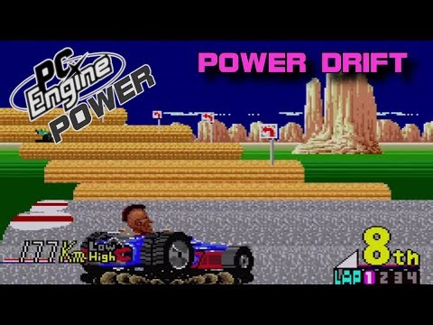 Power Drift (パワードリフト) - PC Engine Power 135