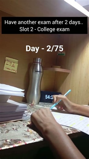 Day 2/75🌙📚✨ l Consistency Challenge | UPSC | Delhi University