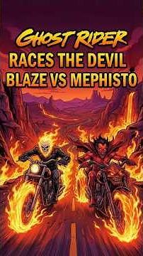 Ghost Rider Races the Devil | Johnny Blaze vs Mephisto