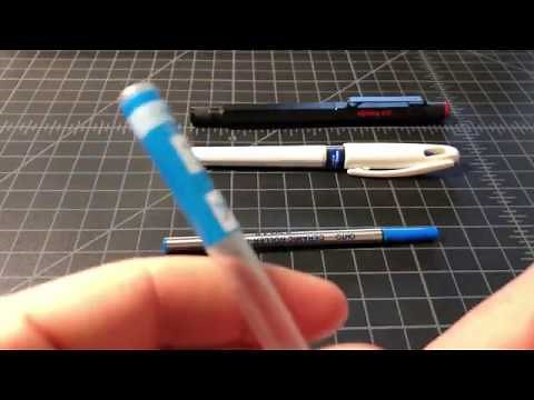 How to use the excellent OHTO Ceramic Rollerball Refill (Pen Hacks)
