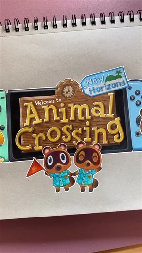Drawing AC Wood Board Tutorial | Animal Crossing Art