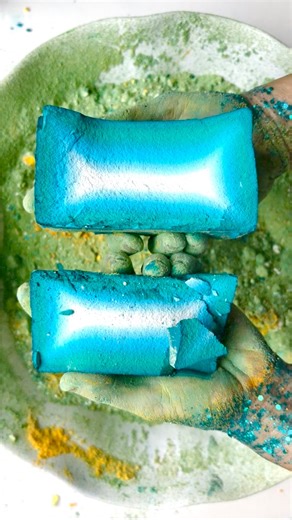 Modern ASMR | by LKB ✨🔹 on Instagram: "Tranquil Teal | ASMR Color Therapy #arttherapy"