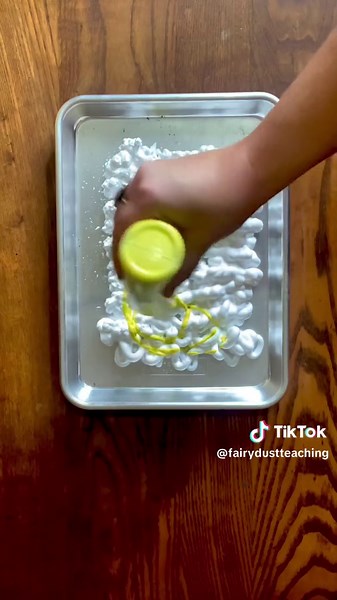 MARBLED PAPER 🎨 An oldie, but a goodie. Marble painting is such a fun process art exploration. And while your students are having fun and exploring, they are also developing hand eye coordination and fine motor skills. Have you tried this? #processart #marbledpaper #earlychildhoodeducation #ece #earlychildhoodeducator #paint #kindergarten #prek #playbasedlearning #learningthroughplay