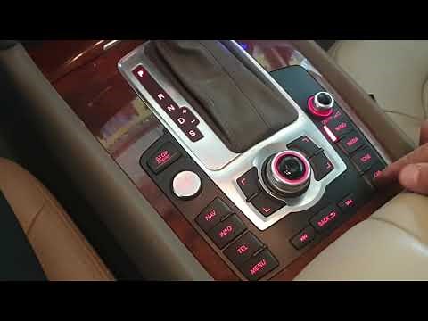 Resetting Tire Pressure TPMS AUDI Q7 2015