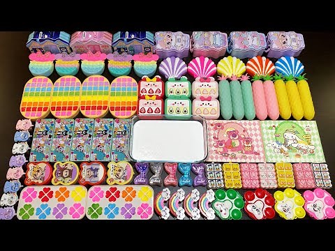 MIXING SLIME VS GLITTER VS MAKEUP ! Mixing Random Things Into GLOSSY Slime #6307