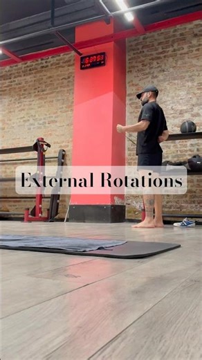 External Rotations with band