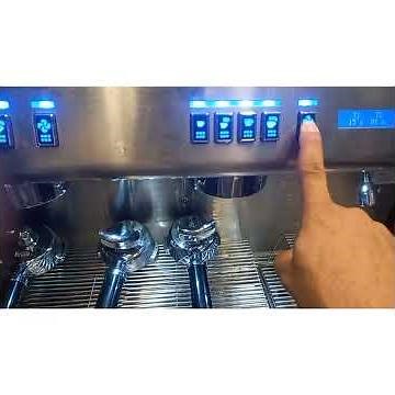 how to set the dose setting of coffee machine (conti expresso coffee machine)