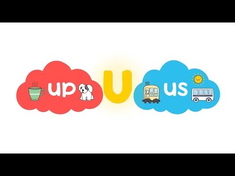 CVC up&us blending | Word family up&us Letter 'u' blending up&us | CVC words |The Infinite Academy