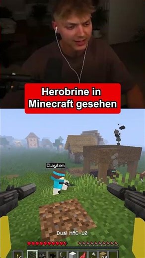 Herobrine in Minecraft gesehen