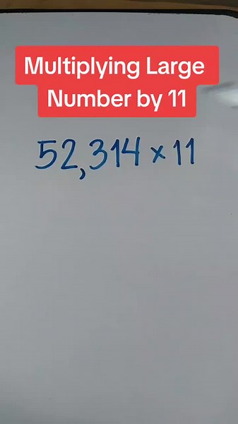 Multiplicación de Números Grandes por 11: Trucos Matemáticos