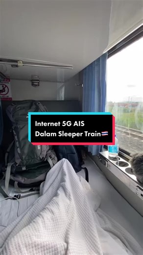 Naik Sleeper Train ke Bangkok dengan AIS NET SIM