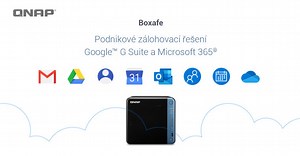 QNAP představuje Boxafe: Zálohovací řešení pro Google G Suite a Microsoft 365