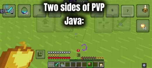 #pvp #Minecraft Bedrock pvp and java pvp#java #bedrock