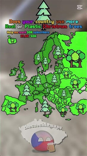Does your country use more Real or Plastic Christmas tree #map #geoportal #mapping #mapguide