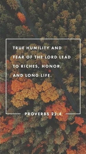 “The Reward of Humility — Proverbs 22:4 ✝️✨”#love