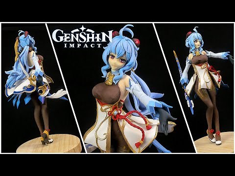 Genshin Impact " Ganyu " clay figure making tutorial ! :0
