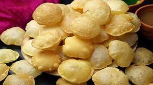 Puri recipe for pani puri | how to make suji golgappa | puchaka recipe - No Onion No Garlic Recipe | Nehas Cook Book