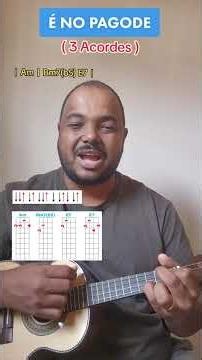 É NO PAGODE ( 3 Acordes ) Cavaquinho Iniciante #cavaquinho #pagode #pagode90 #samba