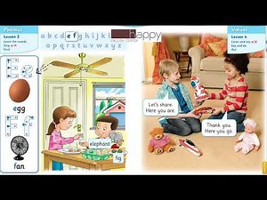 FIRST FRIENDS 1(2ND) - U3 - LESSON 3&4