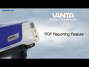 Vanta™ Technical Tutorial Series | Editing PDF Reporting Templates
