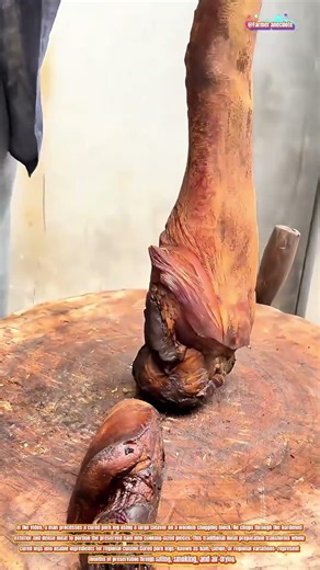Traditional Cured Pork Leg Processing