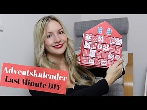 Adventskalender basteln - Last Minute I MamaBirdie
