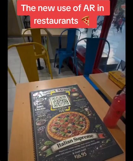 ​Menus are no longer just descriptions and photos. 📸 ❌ ​By scanning a QR code, this system places the dish at real-world size directly on the table, showing exact portions, toppings, and presentation before anything is ordered. ​What used to be guesswork is now visual certainty. Customers know precisely what they’re getting, and restaurants reduce confusion without changing a single ingredient. ​Augmented reality isn’t being used to impress anymore. It’s being used to make reality clearer. #inn