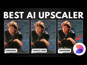 Better Than Topaz Labs! How to Upscale Photo with Microsoft Designer for FREE