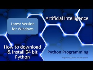 How to download Latest version of 64 bit Python for Windows