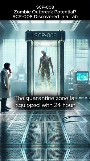 Zombie Outbreak Potential? SCP-008 Discovered in a Lab