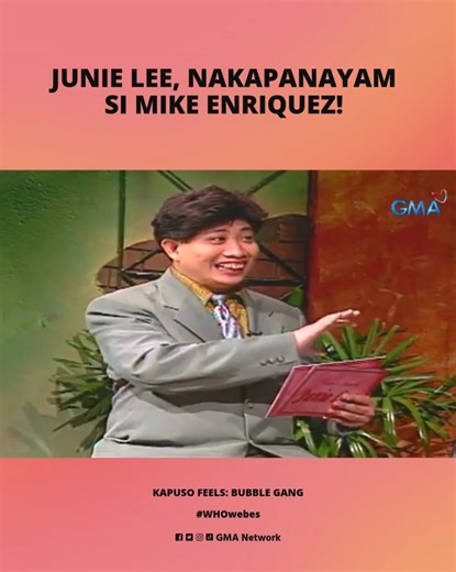#KapusoFeels: Yours Truly, Junie Lee featuring Mike Enriquez! #BubbleGang #BG30BatangBubbleAko #BG30 #MikeEnriquez #JunieLee #MichaelV | Bubble Gang