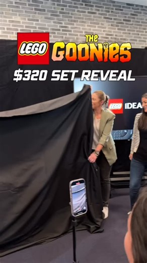 ￼FIRST LOOK: $320 LEGO Goonies Set 21363 This 2,912 piece set releases November 1, and was revealed at LEGO HQ in Billund, Denmark for Fan Media Days 2025 #lego #legoideas #thegoonies #goonies #legonews #legocollector #fmd25 | Minisuperheroestoday