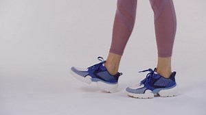 Watch Vionic Women's Vasher Aris Supportive Casual Sneaker Indigo on Amazon Live