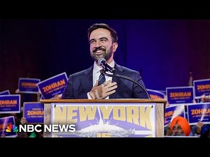 Zohran Mamdani to win New York City mayoral race, NBC News projects