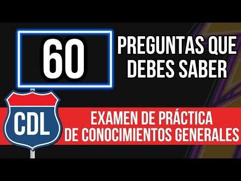Examen de Práctica de Conocimientos Generales CDL 2025 (para Licencia de Conducir Comercial)
