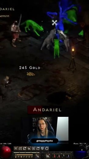 My first Andy on Nightmare! #diablo2resurrected #gamer #streamer #viral #nightmare
