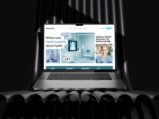 Medical Clinic Website Design — Trust-Driven Web UI