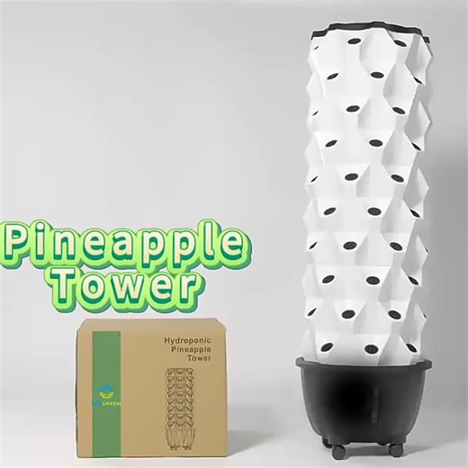 Vertical Hydroponic Growing System Garden Aeroponic Durable Rotating Movable Greenhouse Agricultural Tower Growing System