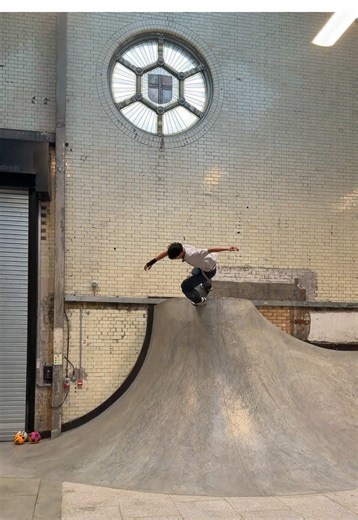 Skateboarding Tricks at Manor Place with Akin Hendricks