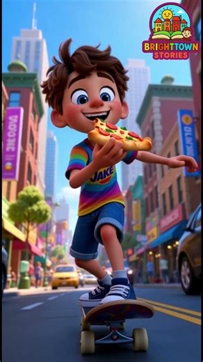 The Flying Donut Disaster 🍩 | Funny 3D Cartoon | Viral Animation Short