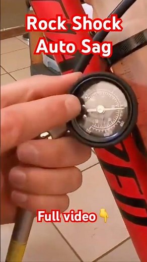 How to setup Rock Shock Brain Auto-Sag. Specialized Epic Comp Carbon.