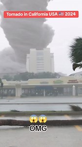 Tornado in California USA 🇺🇸 2024 #tornado #california #usa #2024 #omg #fyp @disaster3338 | Elclubdelpuzzle